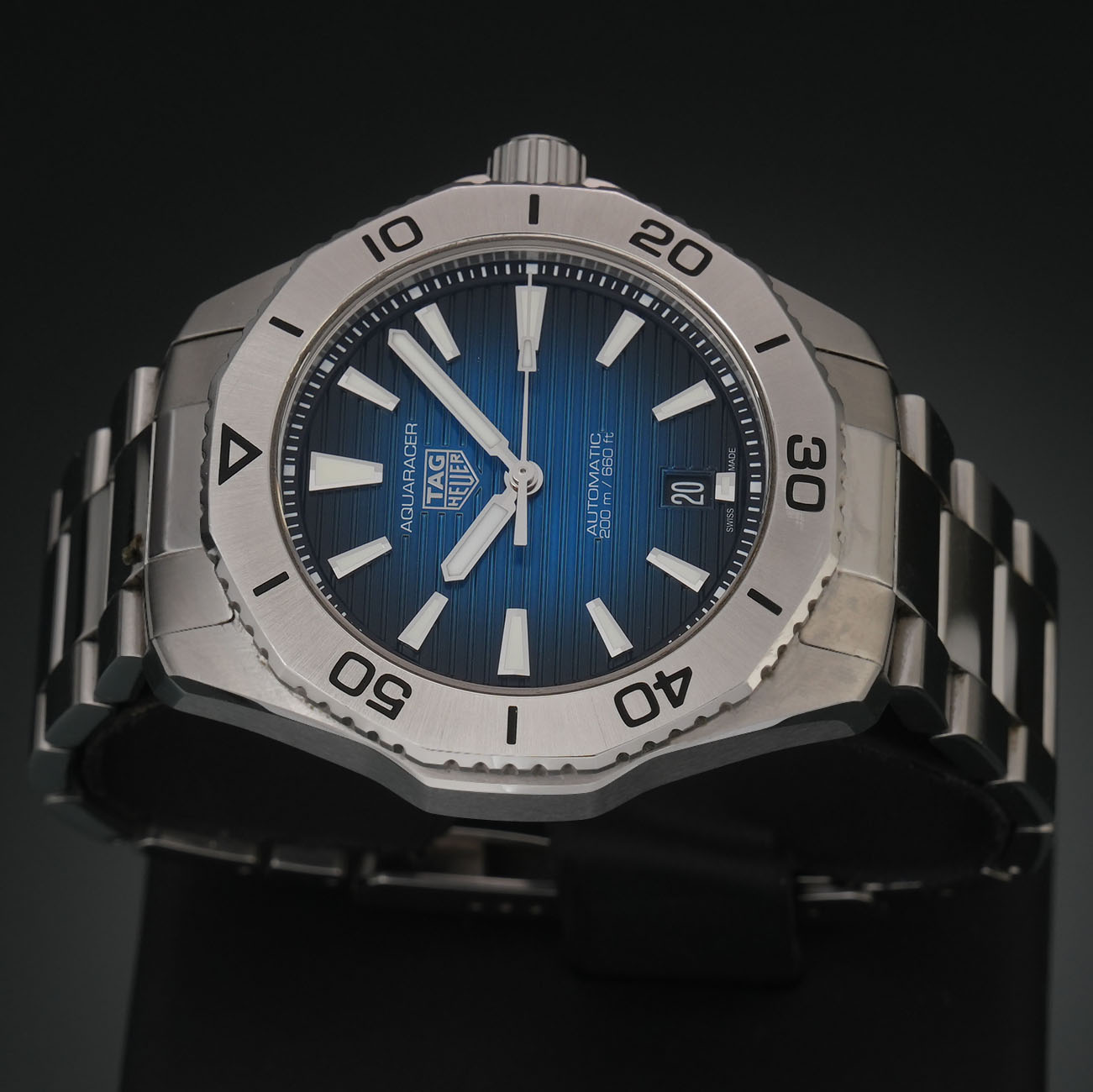 TAG HEUER(USED)태그호이어 WBP2111 아쿠아레이서 프로페셔널 200 데이트